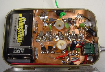 ALTOIDS Tin Part 15 Version FM Transmitter