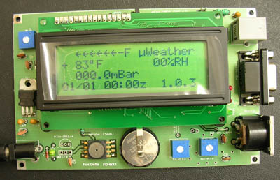 PIC16F877 APRS Weather Station