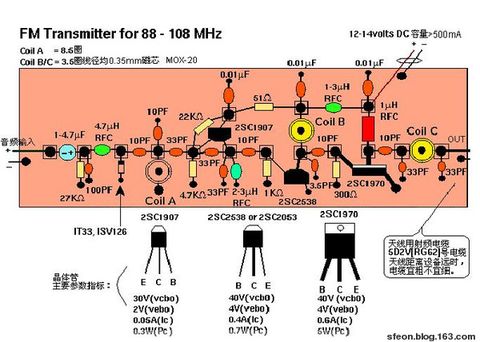 3W FM Transmitter Amplifier