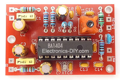 BA1404 HI-FI Stereo FM Transmitter