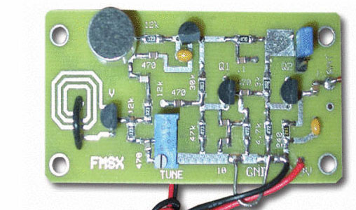 FM Transmitter with Varactor Diode Tuning