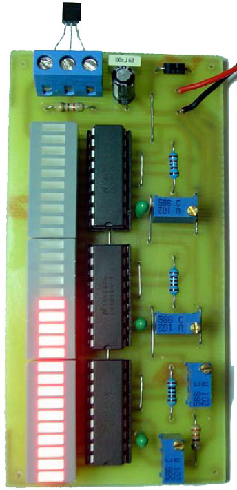 Electronic Thermometer using LM35