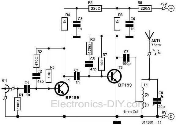 Mini FM Radio Transmitter