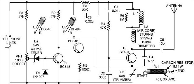 Phone Spy Transmitter