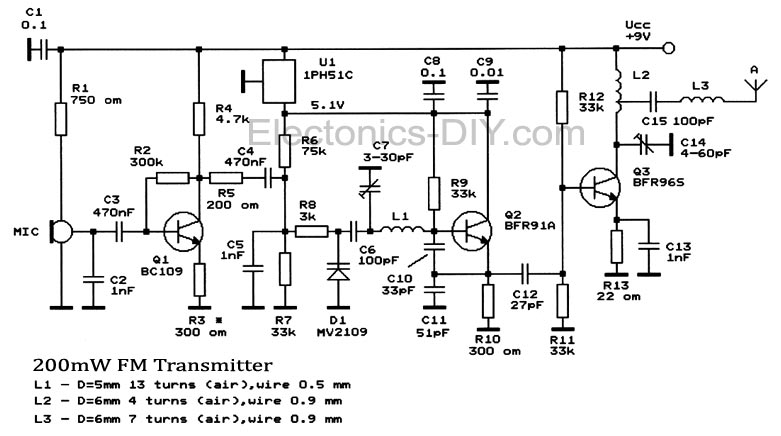 200mW FM Broadcast Transmitter