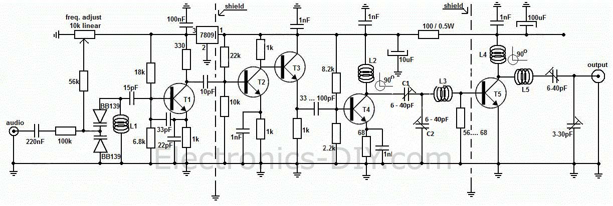 1W Long Range FM Transmitter