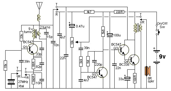 27MHz Walkie Talkie