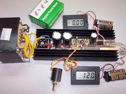  1.3 - 32 V / 5A Power Supply with Short Circuit Protection