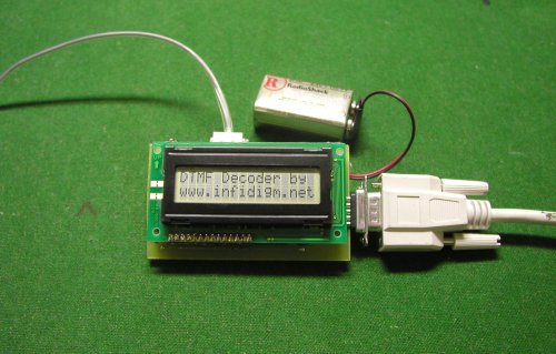 DTMF Decoder with LCD Display