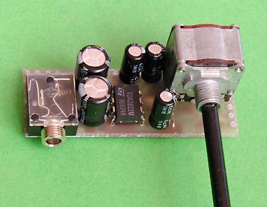 Miniature Headphone Amplifier