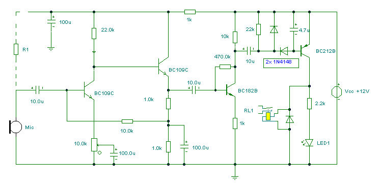 Sound Operated Switch