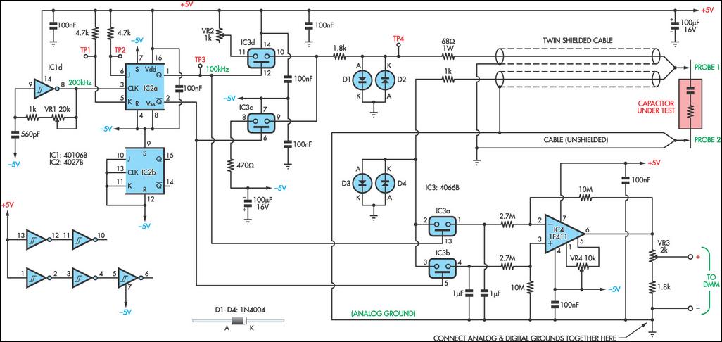 ESR & Low Resistance Test Meter 