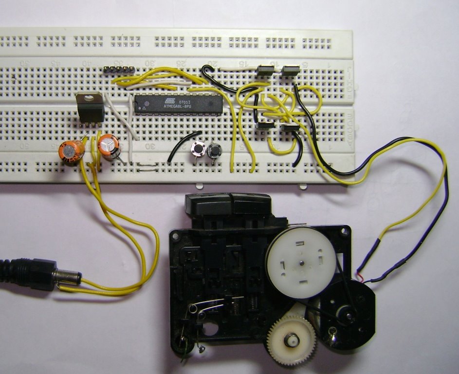 PWM Motor Driver with MOSFET H-Bridge and AVR ATmega8