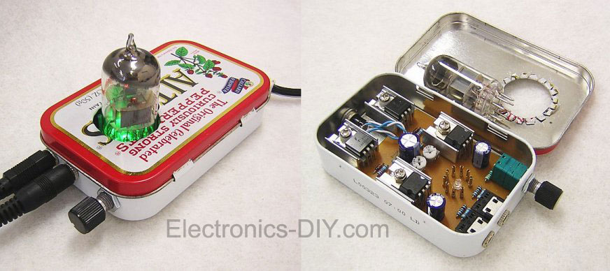 Hybrid Tube Headphone Amplifier