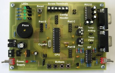 ATmega48/88/168 Development Board