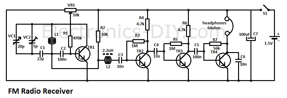 Simple FM Radio Receiver