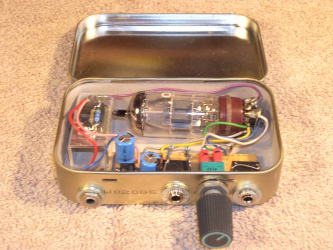 Portable Tube Headphone Amp