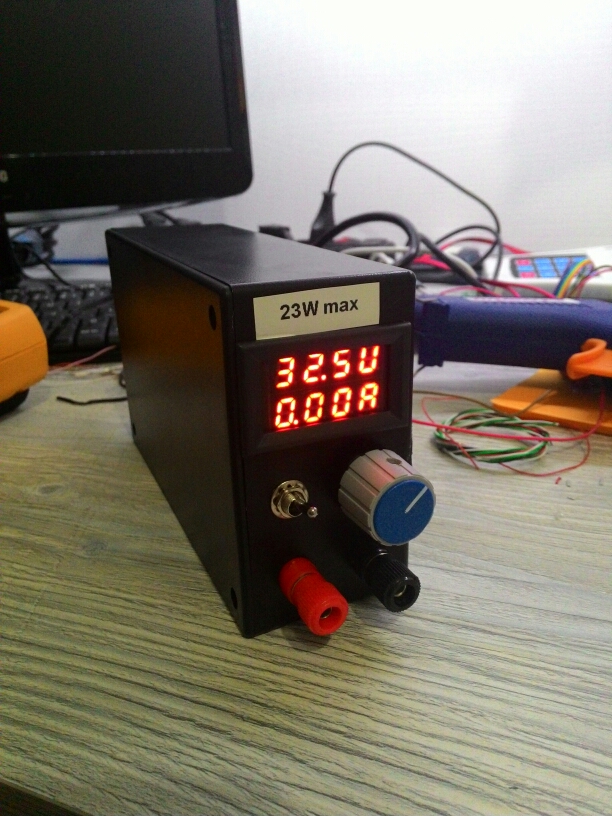 DIY Adjustable Bench Power Supply